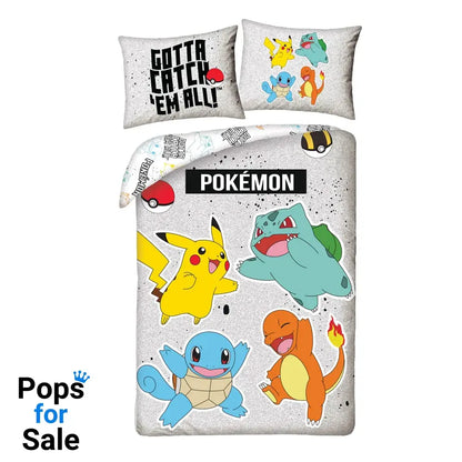 Pokémon Duvet Set Ver. 11 140 x 200 cm / 70 x 90 cm Blankets & Duvets