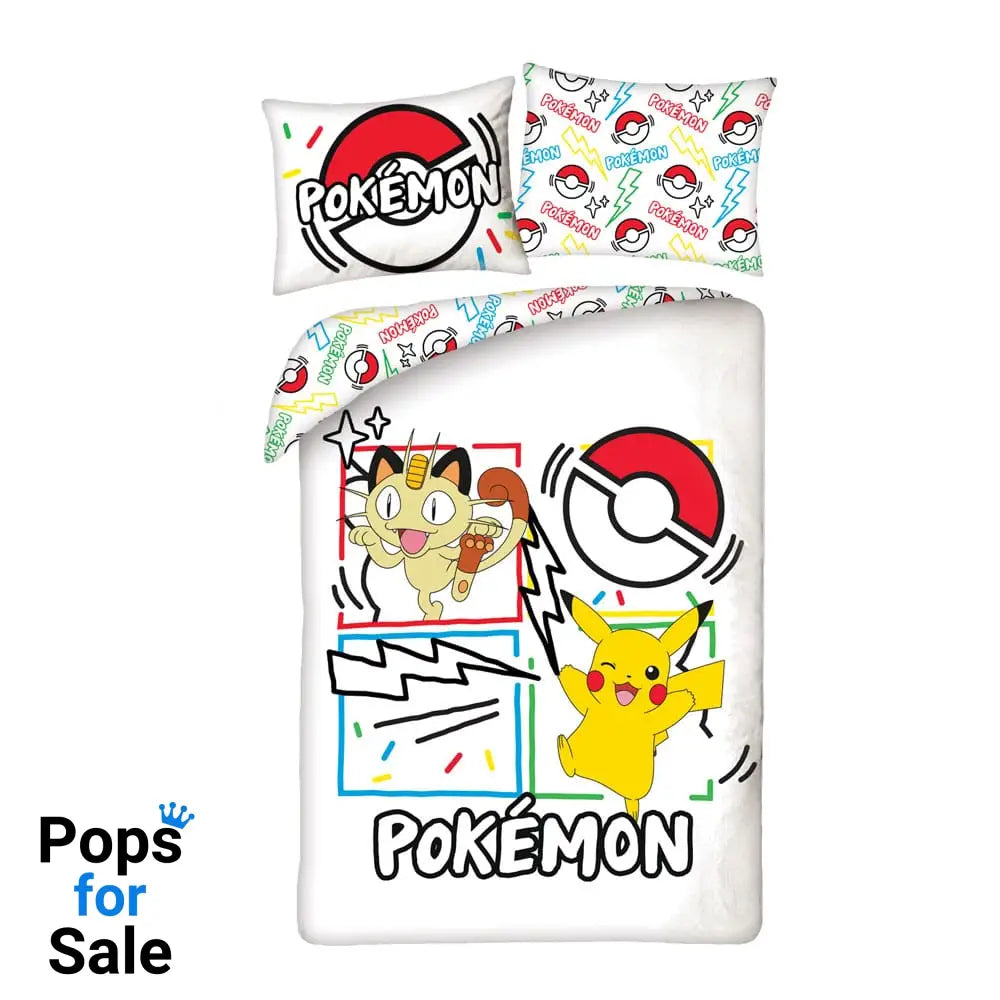 Pokémon Duvet Set Ver. 13 140 x 200 cm / 70 x 90 cm