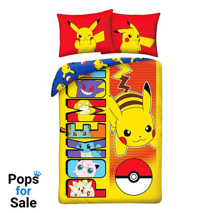 Pokémon Duvet Set Ver. 15 140 x 200 cm / 70 x 90 cm Blankets & Duvets