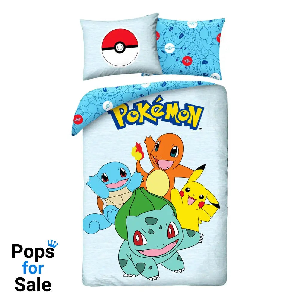 Pokémon Duvet Set Ver. 6 140 x 200 cm / 70 x 90 cm