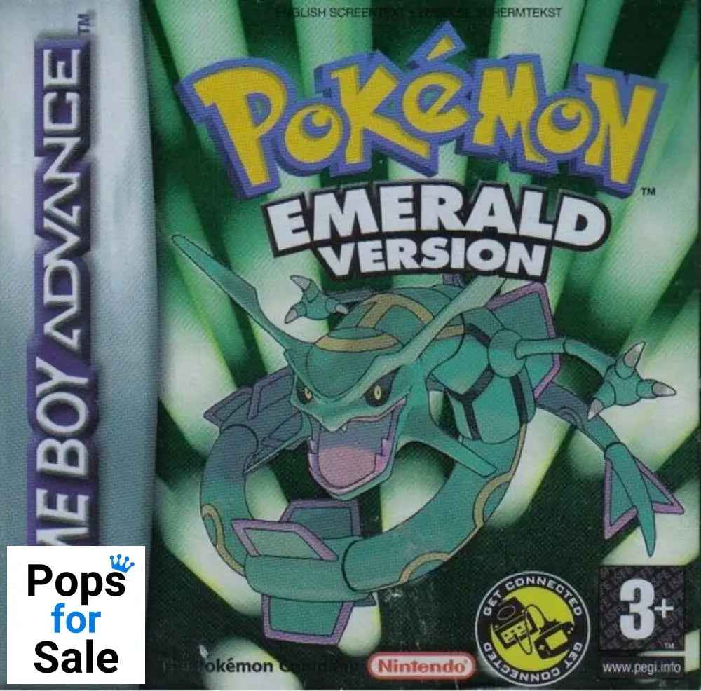 Pokemon Emerald for Nintendo GameBoy Advance [US Import - Just Cart]