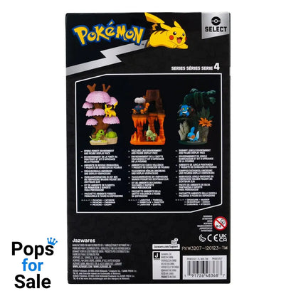 Pokémon Environment Set Spring Forest & Caterpie & Pikachu 5 cm Action figures