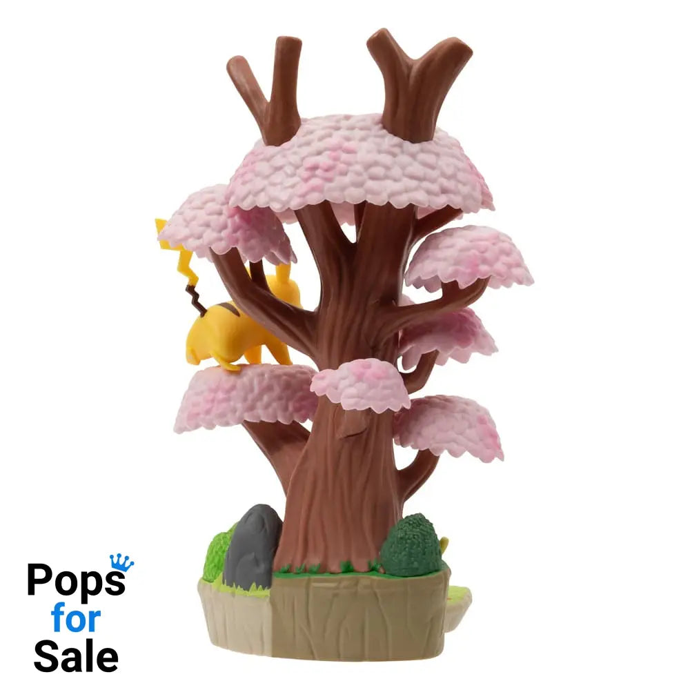 Pokémon Environment Set Spring Forest & Caterpie & Pikachu 5 cm