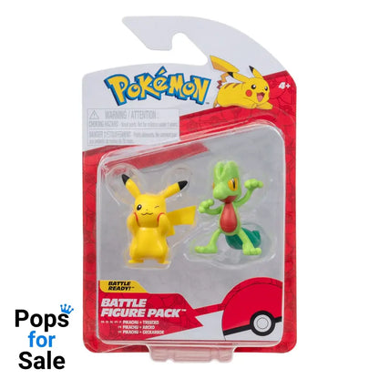 Pokémon First Partner Battle Figure Set Figure 2-Pack Treecko & Pikachu #8