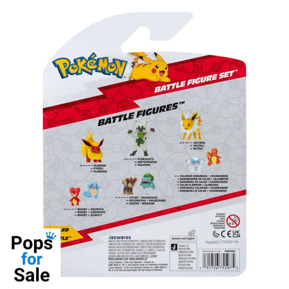 Pokémon First Partner Battle Figure Set Figure 3-Pack Pichu, Machop, & Weavile