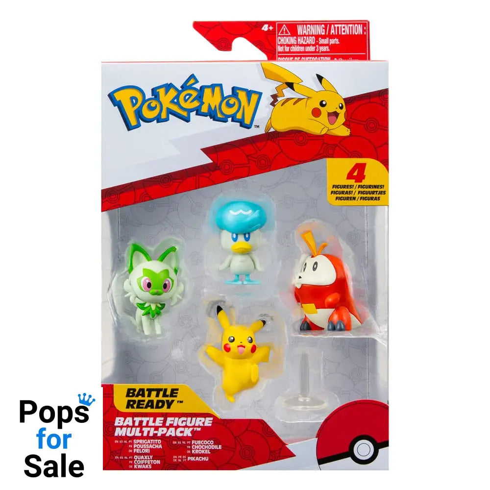 Pokémon Gen IX Battle Figure Set Figure 4-Pack