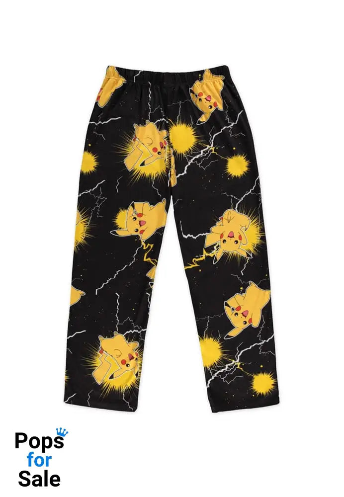 Pokémon Jersey Pants Pikachu Size L