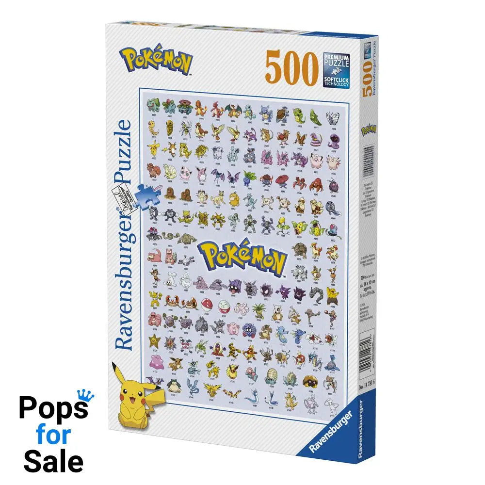 Pokémon Jigsaw Puzzle Pokémon (500 pieces)