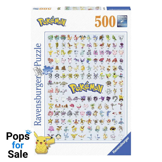 Pokémon Jigsaw Puzzle Pokémon (500 pieces)