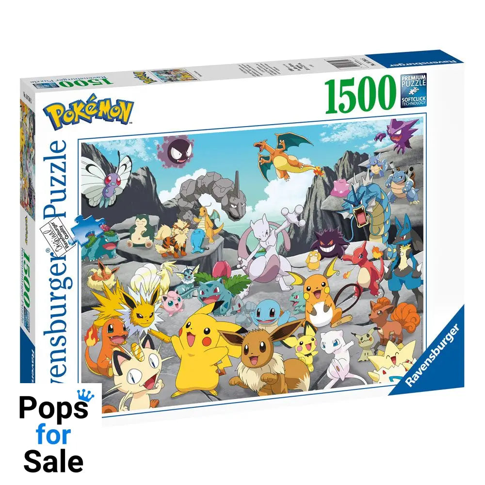 Pokémon Jigsaw Puzzle Pokémon Classics (1500 pieces)
