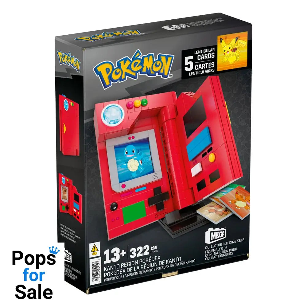 Pokémon MEGA Building Kit Kanto Region Pokédex