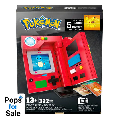 Pokémon MEGA Building Kit Kanto Region Pokédex Playsets