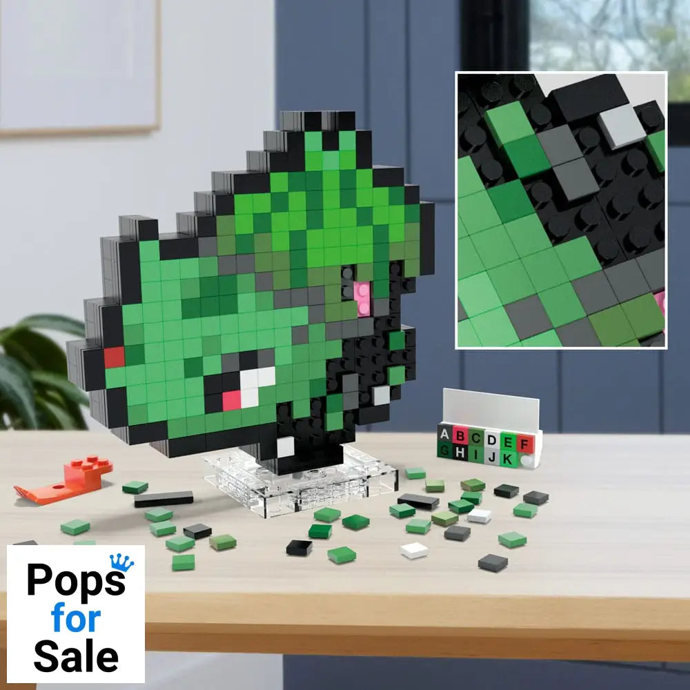 Pokémon MEGA Construction Set Bulbasaur Pixel Art