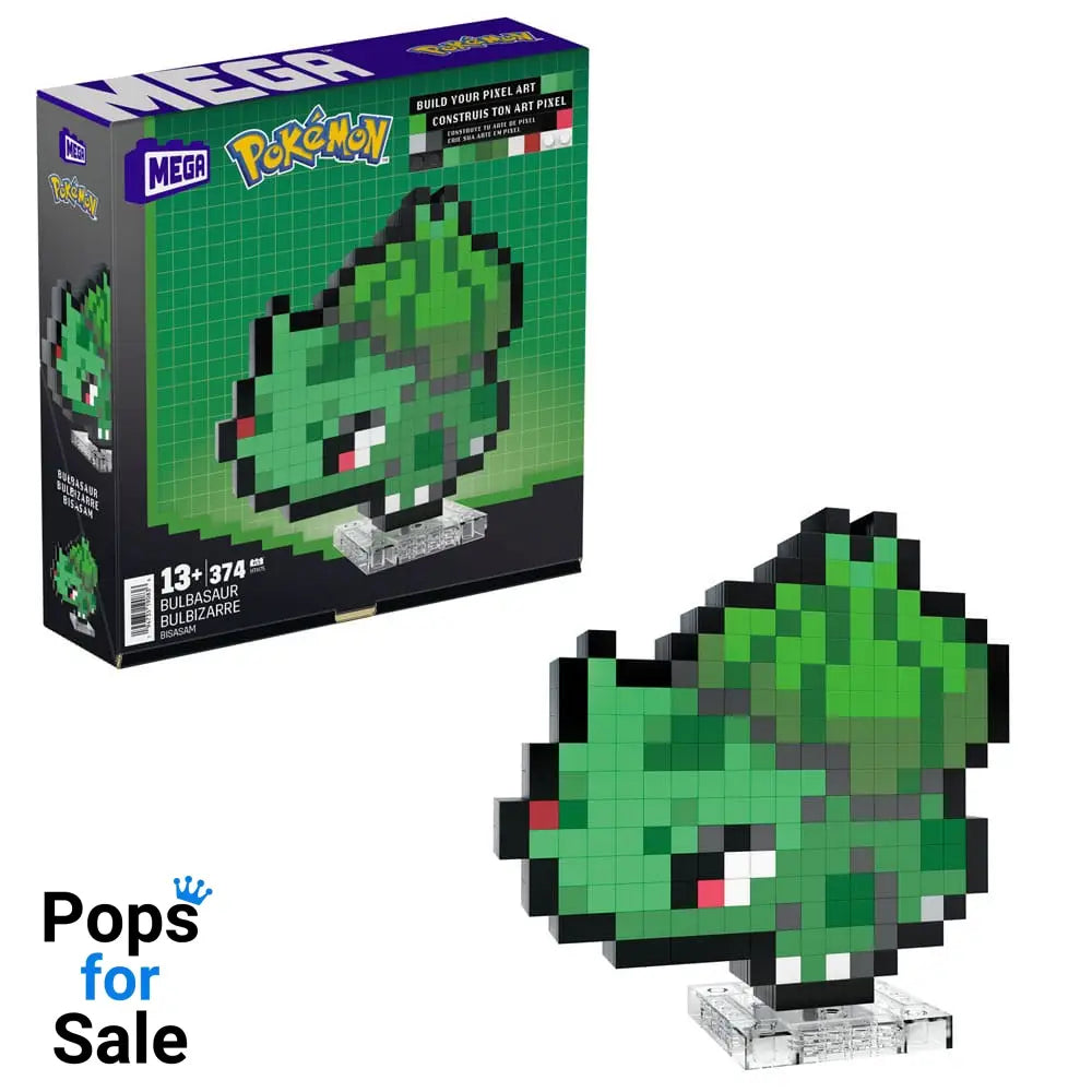 Pokémon MEGA Construction Set Bulbasaur Pixel Art