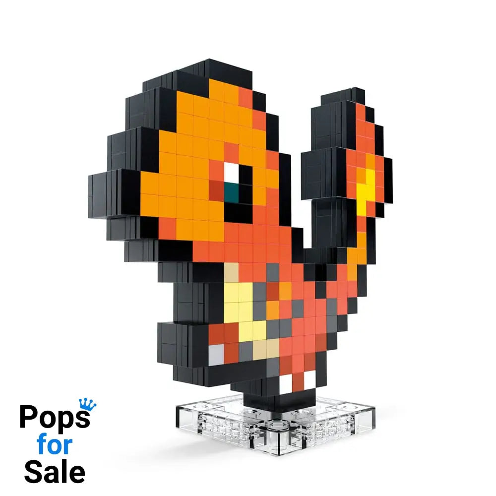 Pokémon MEGA Construction Set Charmander Pixel Art