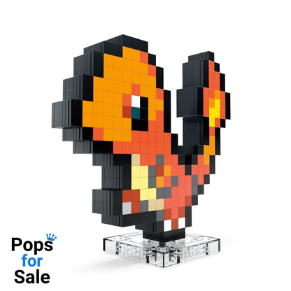 Pokémon MEGA Construction Set Charmander Pixel Art