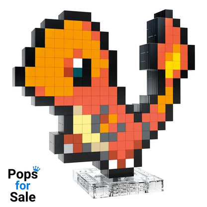 Pokémon MEGA Construction Set Charmander Pixel Art Construction kits