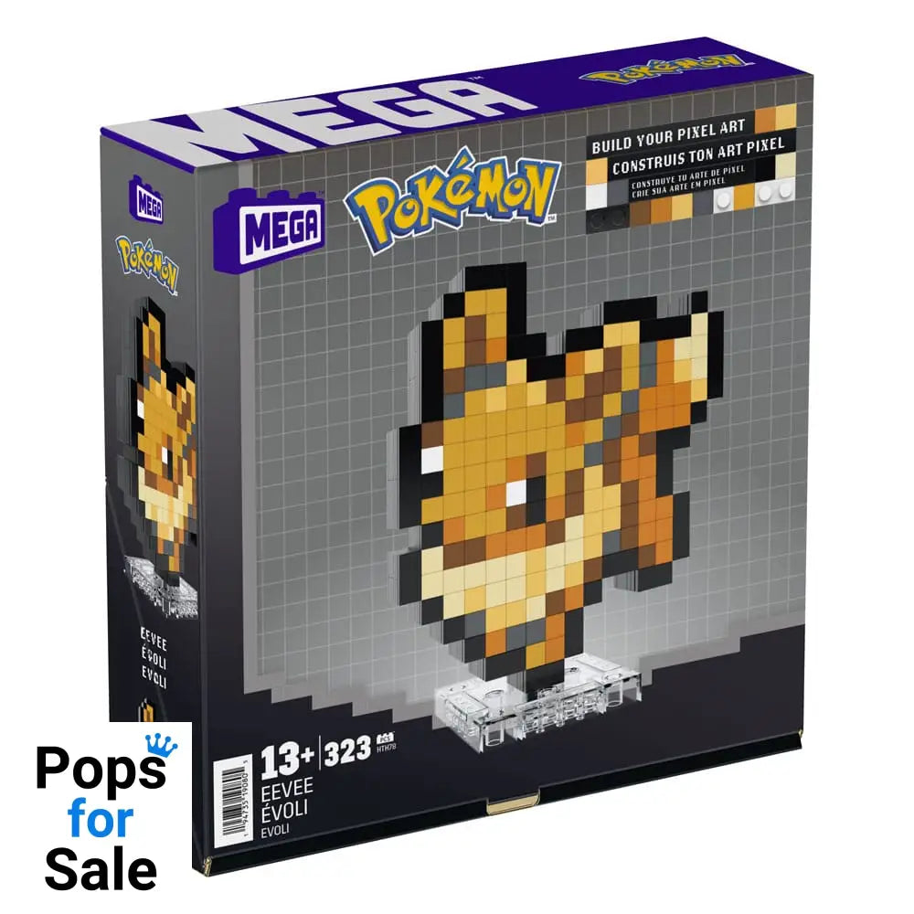 Pokémon MEGA Construction Set Eevee Pixel Art