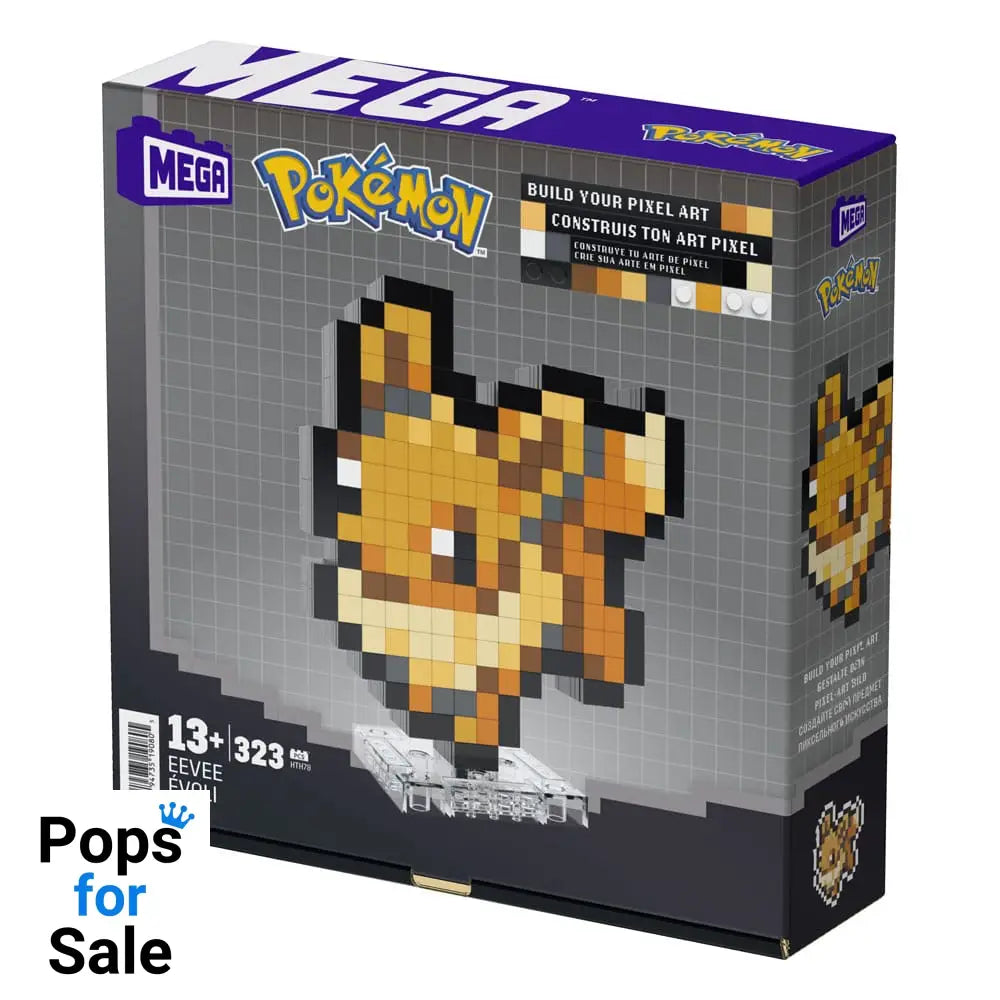 Pokémon MEGA Construction Set Eevee Pixel Art