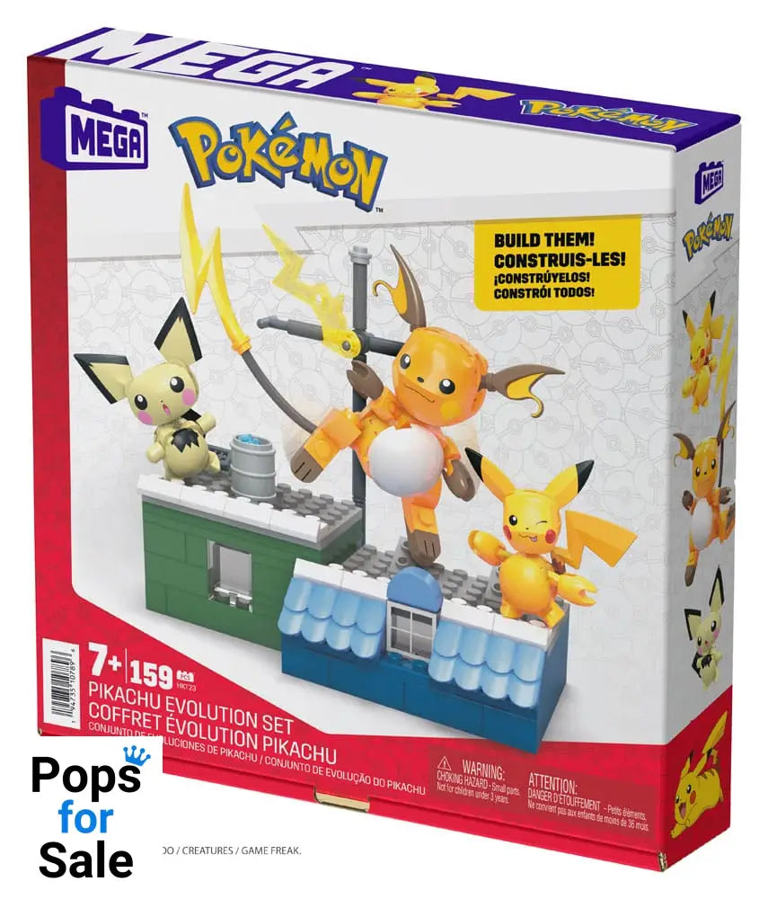 Pokémon MEGA Construction Set Pikachu Evolution Set