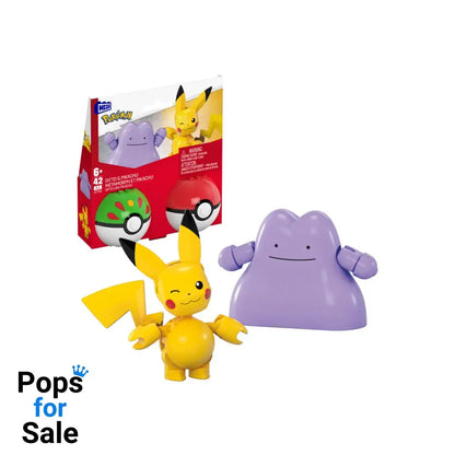 Pokémon MEGA Construction Set Poké Ball Collection: Pikachu & Ditto