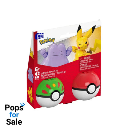 Pokémon MEGA Construction Set Poké Ball Collection: Pikachu & Ditto