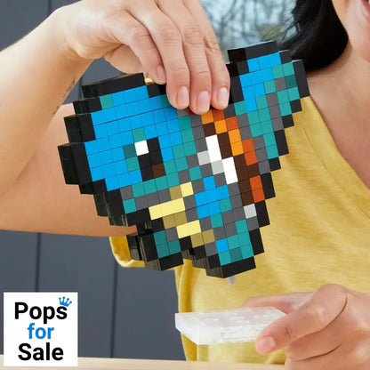 Pokémon MEGA Construction Set Squirtle Pixel Art