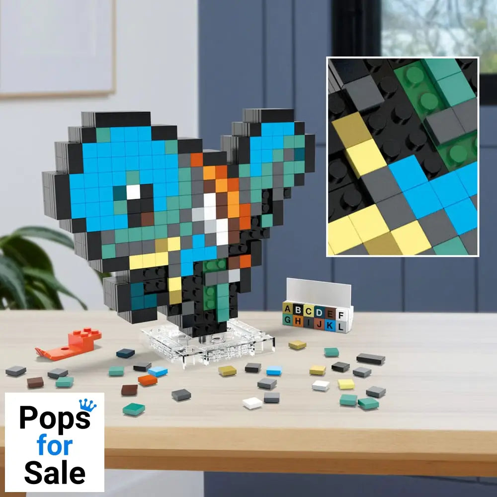 Pokémon MEGA Construction Set Squirtle Pixel Art