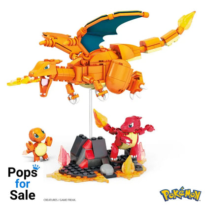 Pokémon Mega Construx Construction Set Charmander Evolution Set