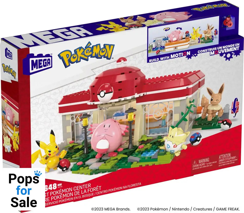 Pokémon Mega Construx Construction Set Forest Pokémon Center