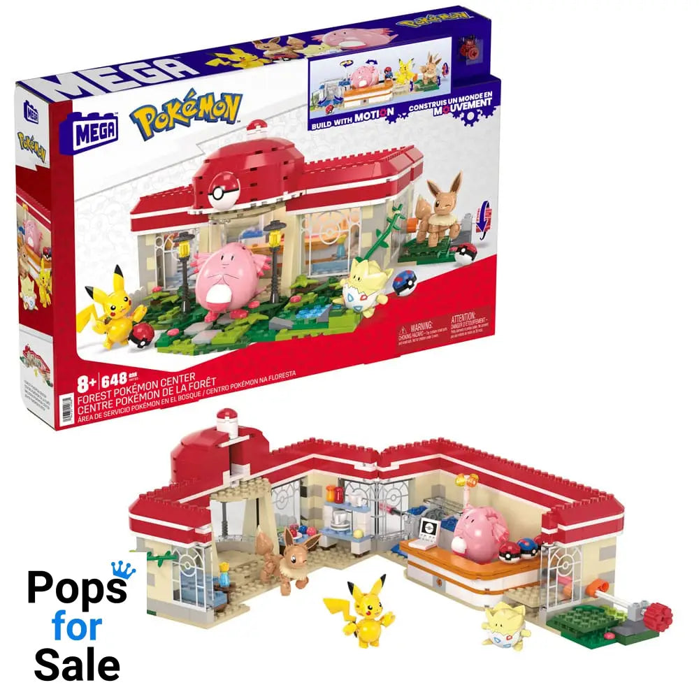 Pokémon Mega Construx Construction Set Forest Pokémon Center
