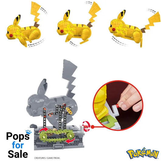 Pokémon Mega Construx Construction Set Motion Pikachu