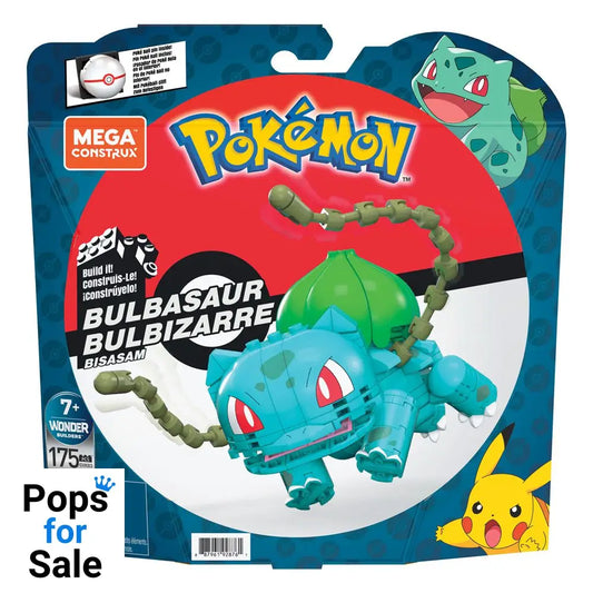 Pokémon Mega Construx Wonder Builders Construction Set Bulbasaur 10 cm