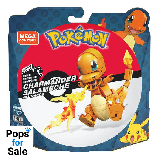 Pokémon Mega Construx Wonder Builders Construction Set Charmander 10 cm