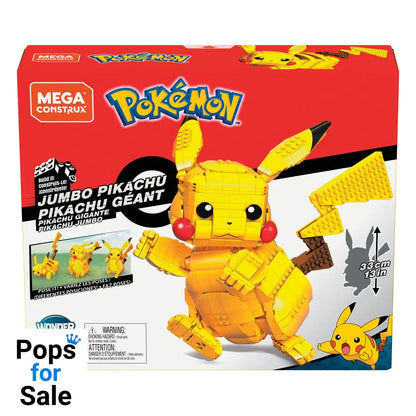 Pokémon Mega Construx Wonder Builders Construction Set Jumbo Pikachu 33 cm