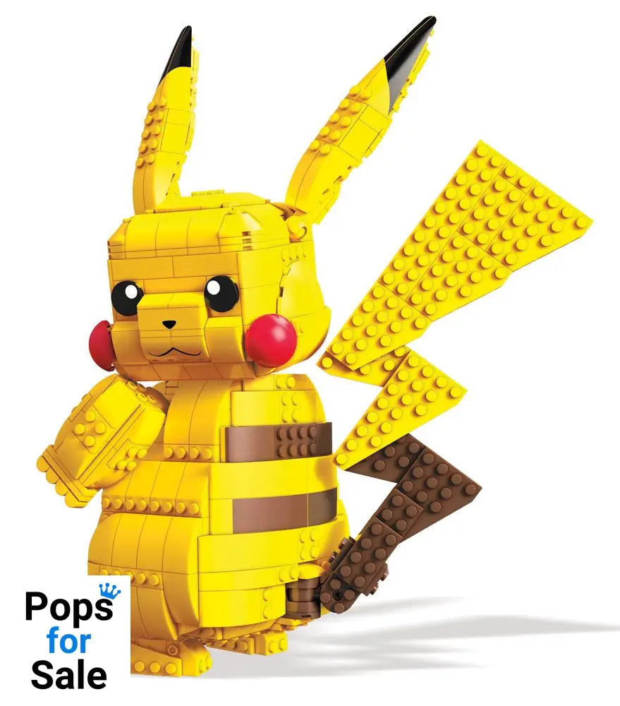 Pokémon Mega Construx Wonder Builders Construction Set Jumbo Pikachu 33 cm