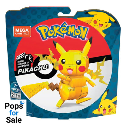 Pokémon Mega Construx Wonder Builders Construction Set Pikachu 10 cm