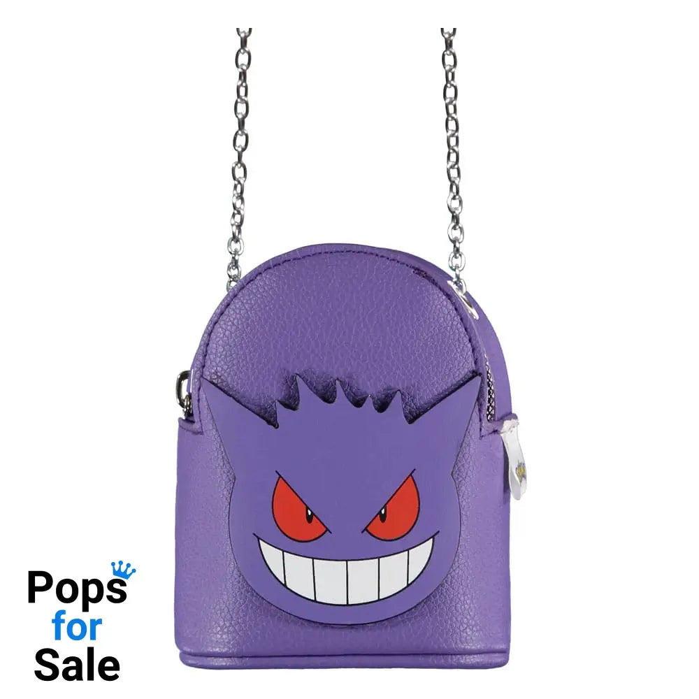 Pokémon Micro Bag Coin Purse with Keychain Gengar