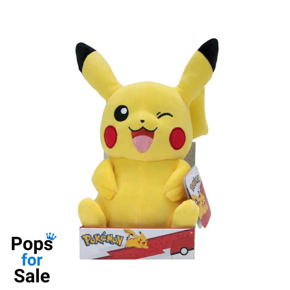 Pokémon Plush Figure Pikachu Winking 30 cm