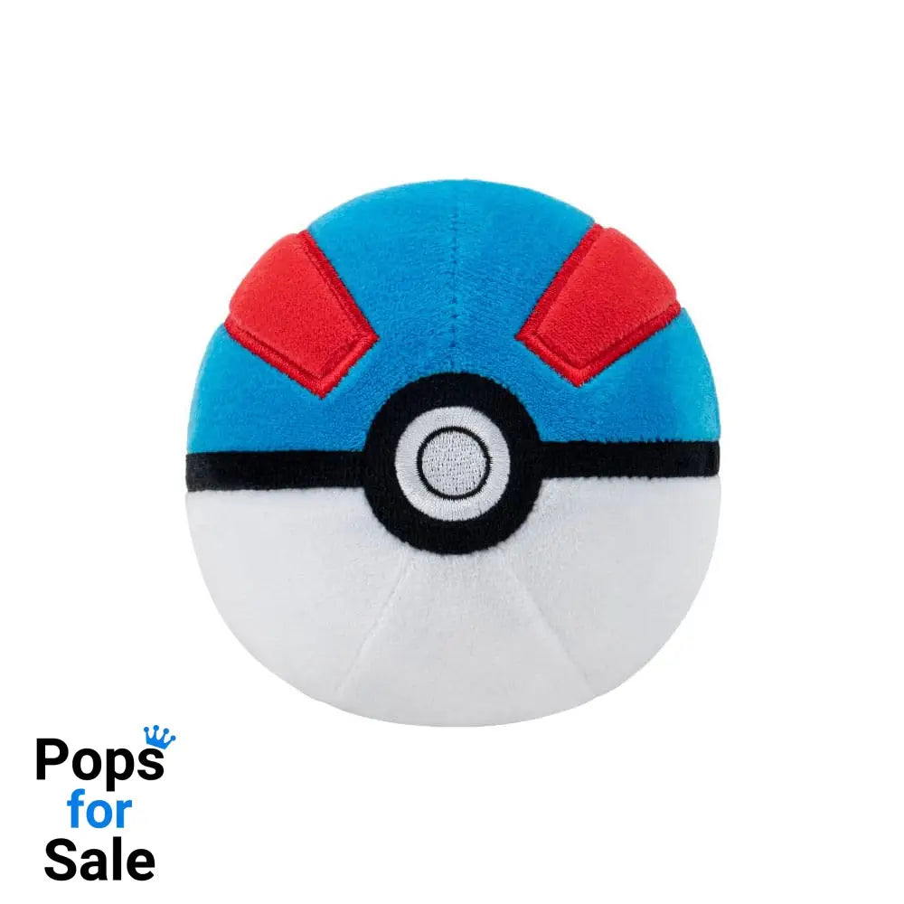 Pokémon Plush Figure Pokeball Version 1 10 cm Assortment (6)