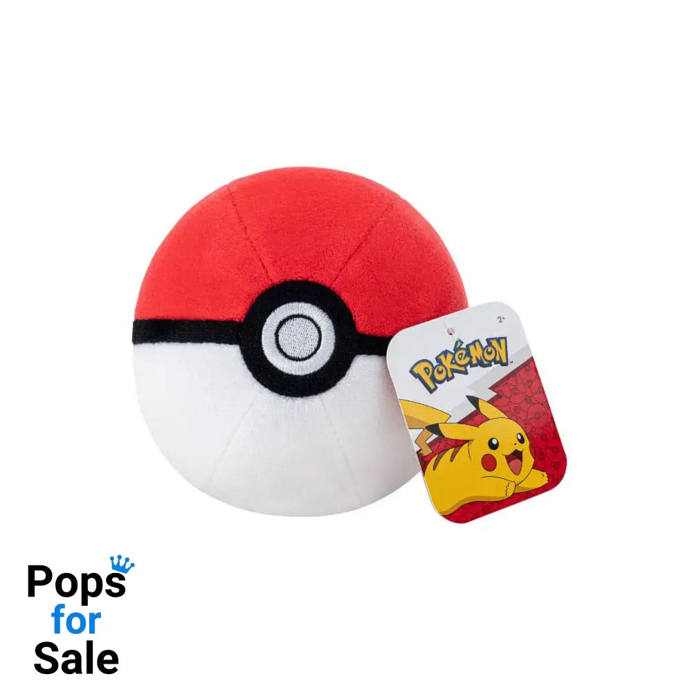 Pokémon Plush Figure Pokeball Version 6 10 cm Assortment (6)