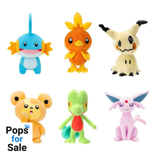 Pokémon Plush Figure Version 22 20 cm Assortment (6)