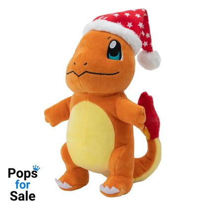 Pokémon Plush Figure Winter Charmander with Christmas Hat 20 cm