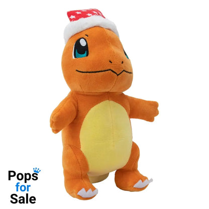 Pokémon Plush Figure Winter Charmander with Christmas Hat 20 cm