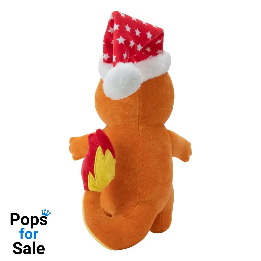 Pokémon Plush Figure Winter Charmander with Christmas Hat 20 cm Plushes