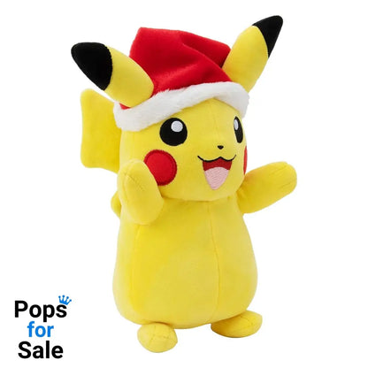 Pokémon Plush Figure Winter Pikachu with Christmas Hat 20 cm