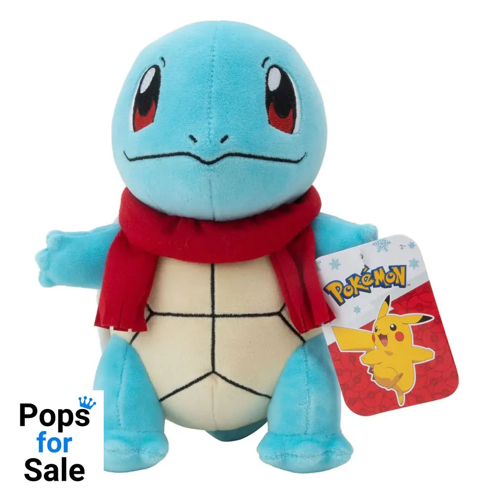 Pokémon Plush Figure Winter Squirtle with Scarf 20 cm Plushes
