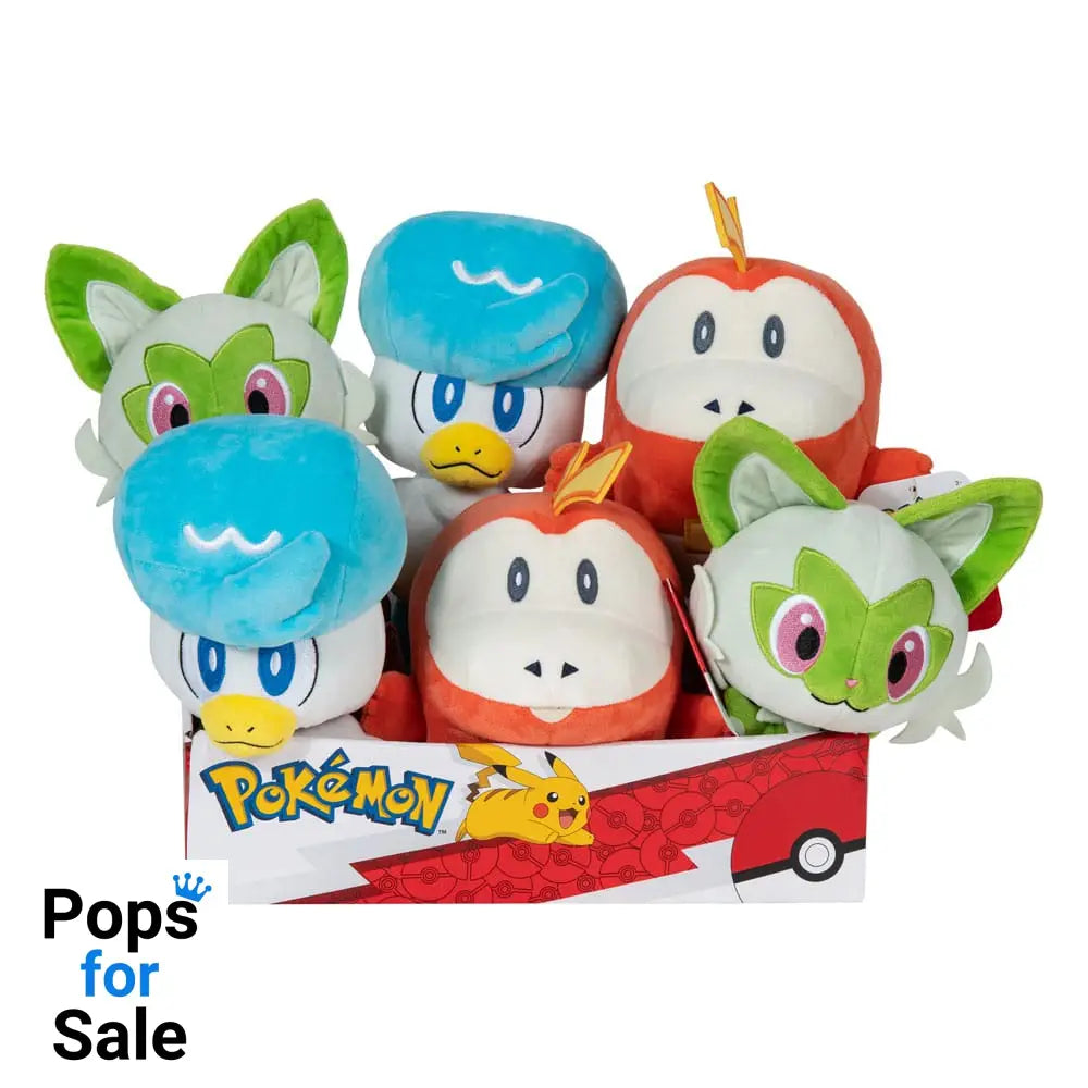 Pokémon Plush Figures Generation IX 20 cm Assortment (6) Plushes