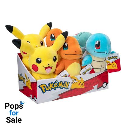 Pokémon Plush Figures Kanto 20 cm Assortment (6)