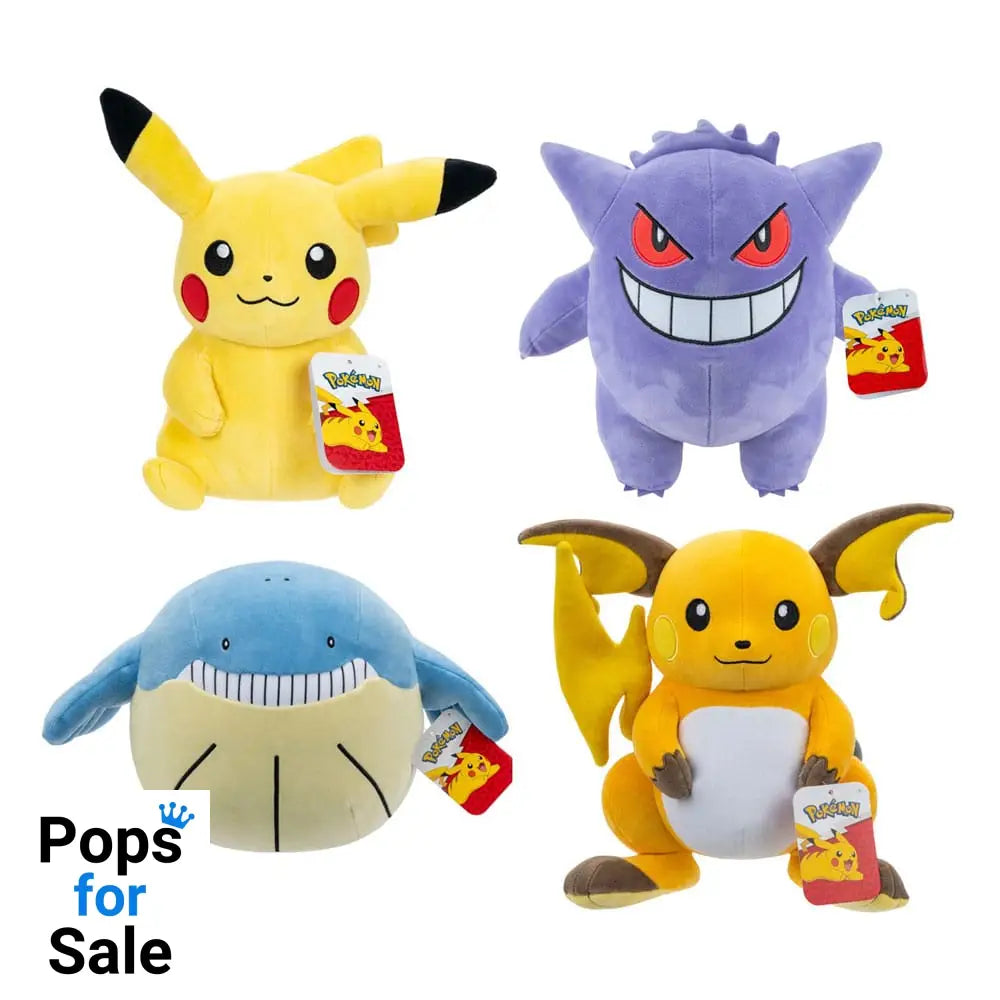 Pokémon Plush Figures Series 2 30 cm Assortment (6)